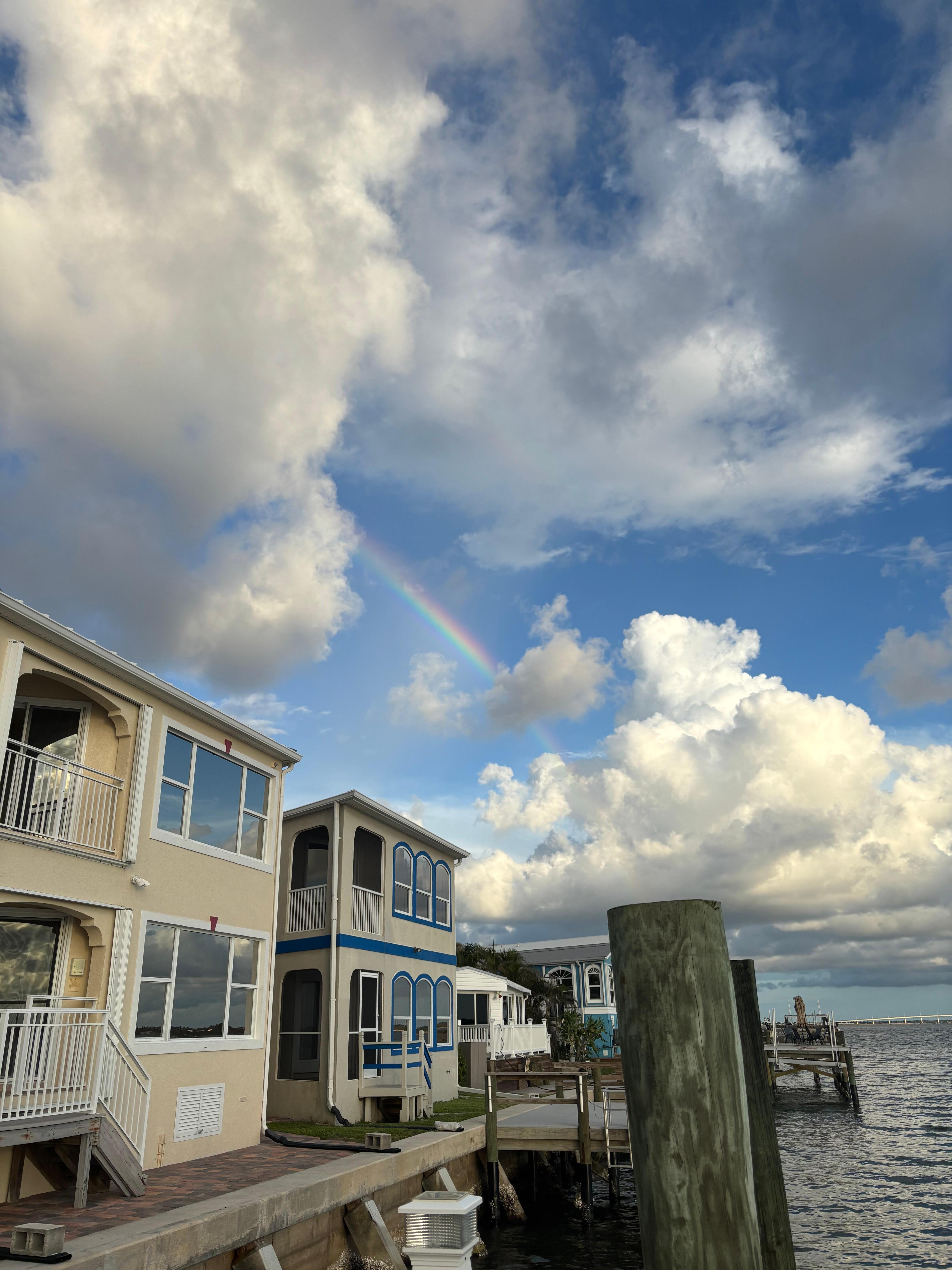 Rainbow after a short shower 