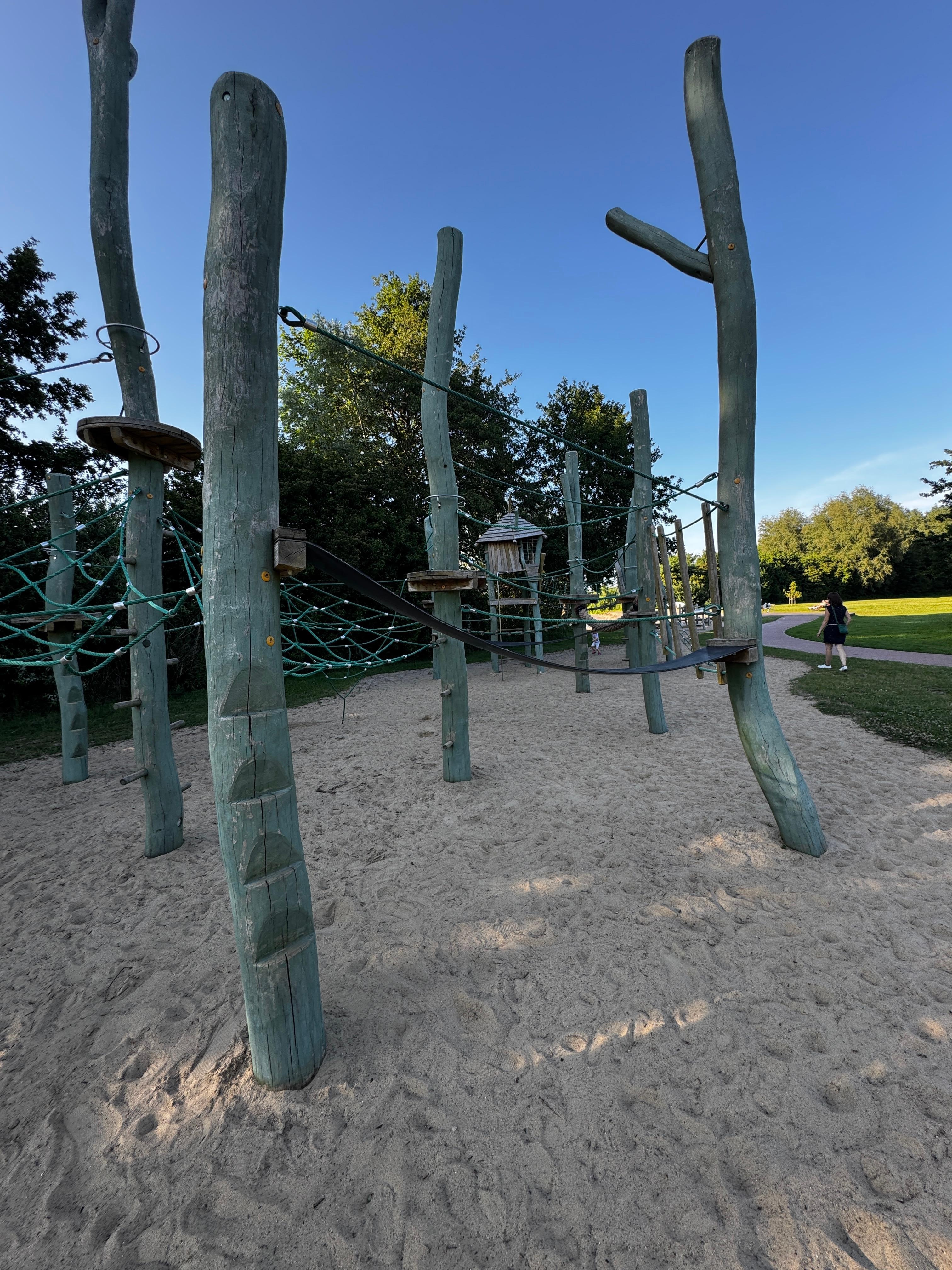 Spielplatz am Strand