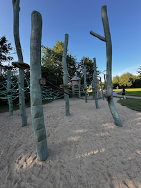 Spielplatz am Strand