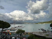 View from the breakfast terrace