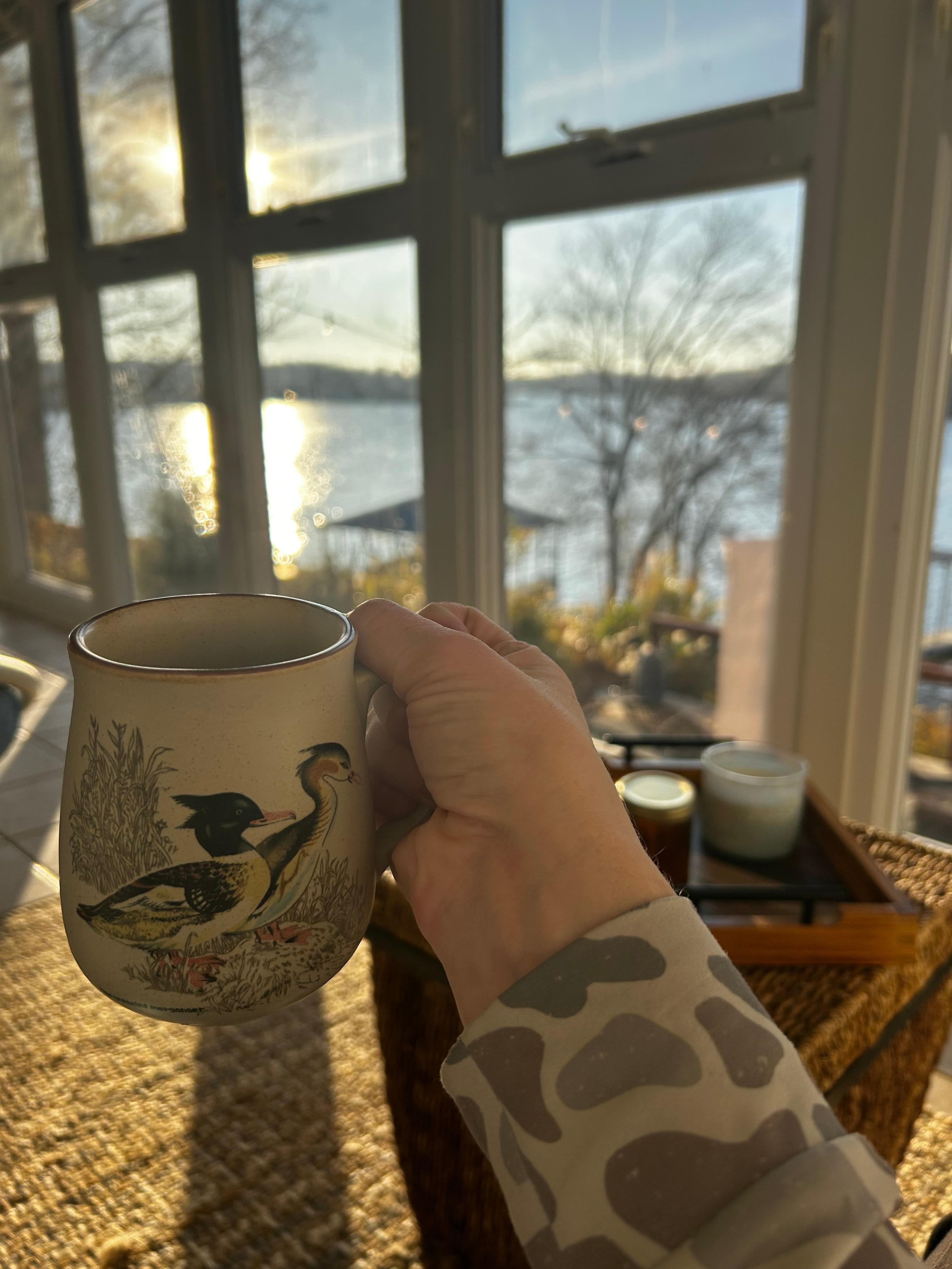 More coffee with a view
