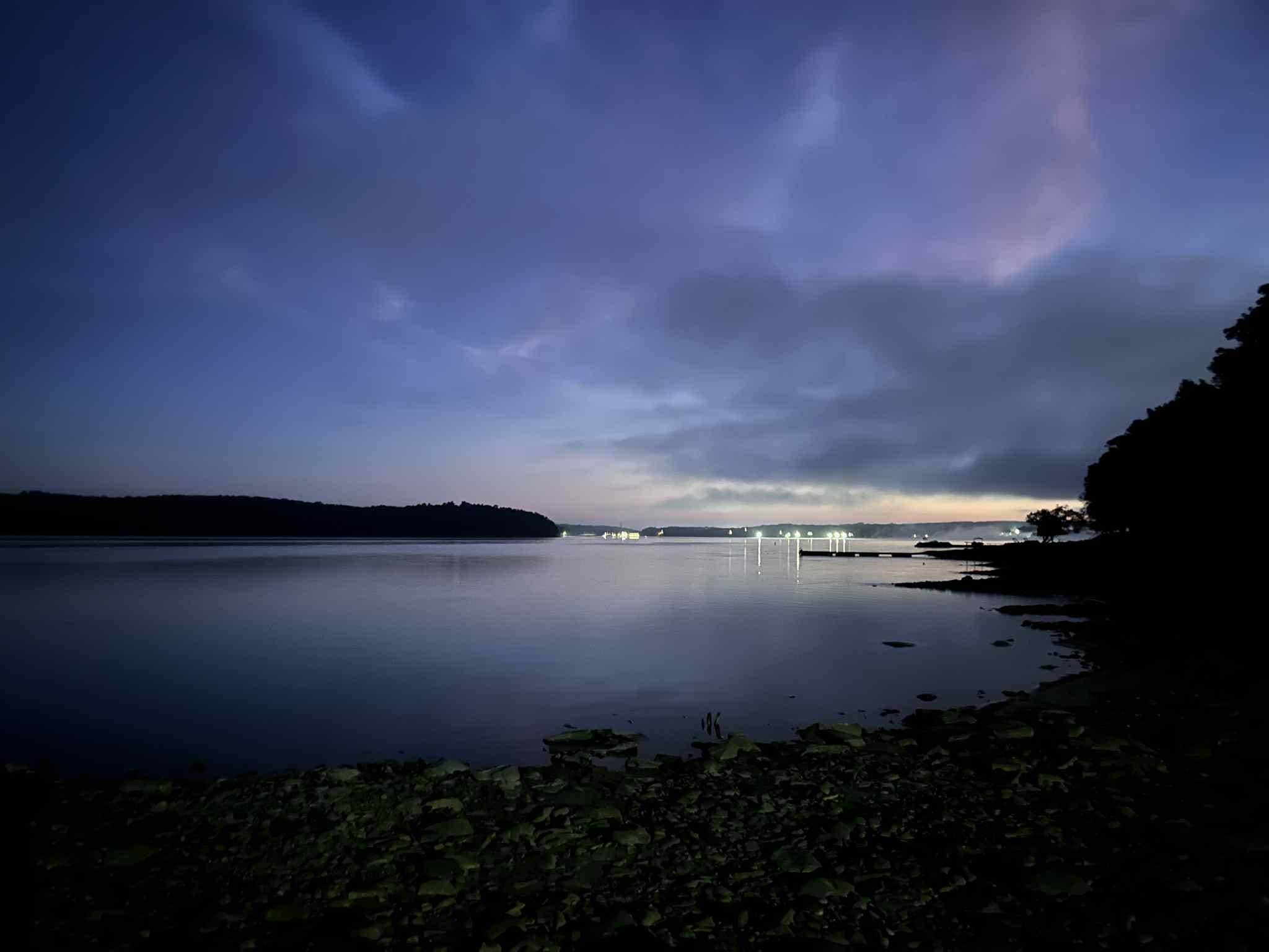 Early morning at the lake