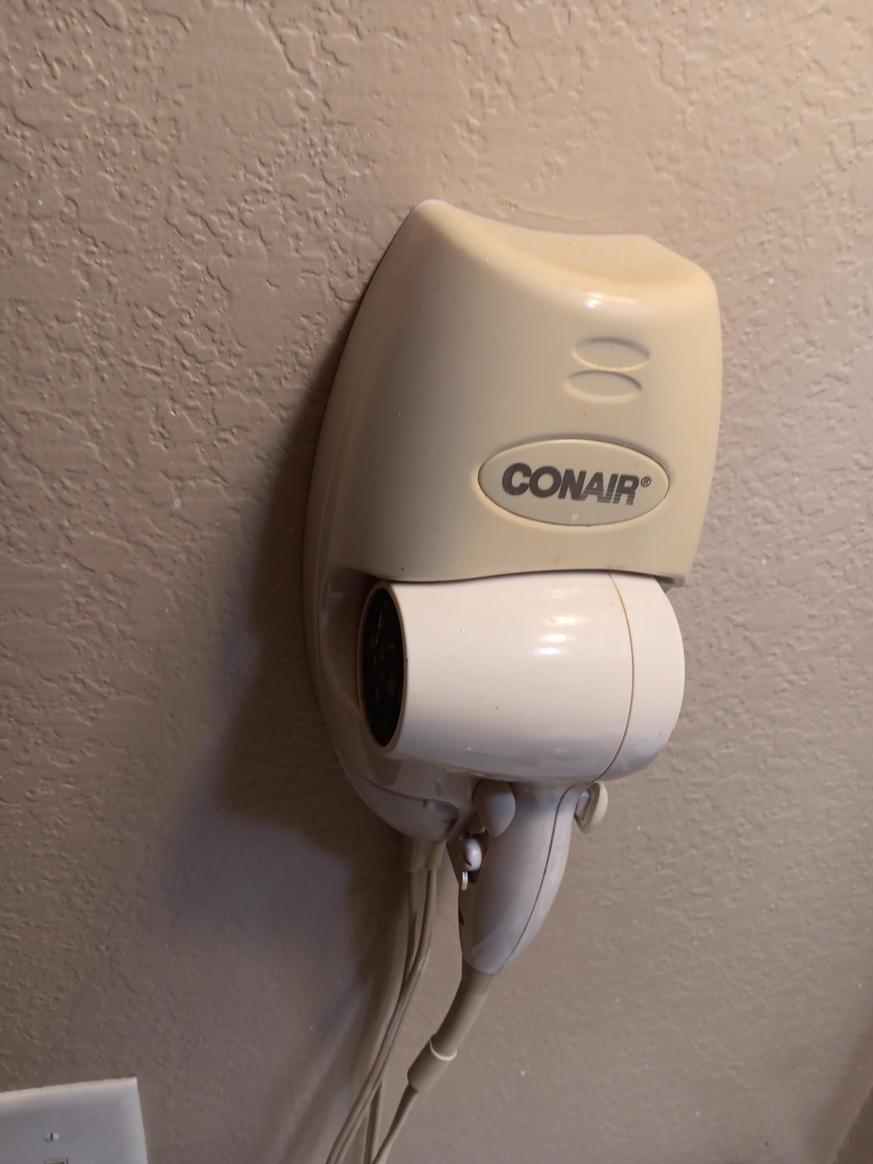 1980 hair dryer complete with smoke patina.