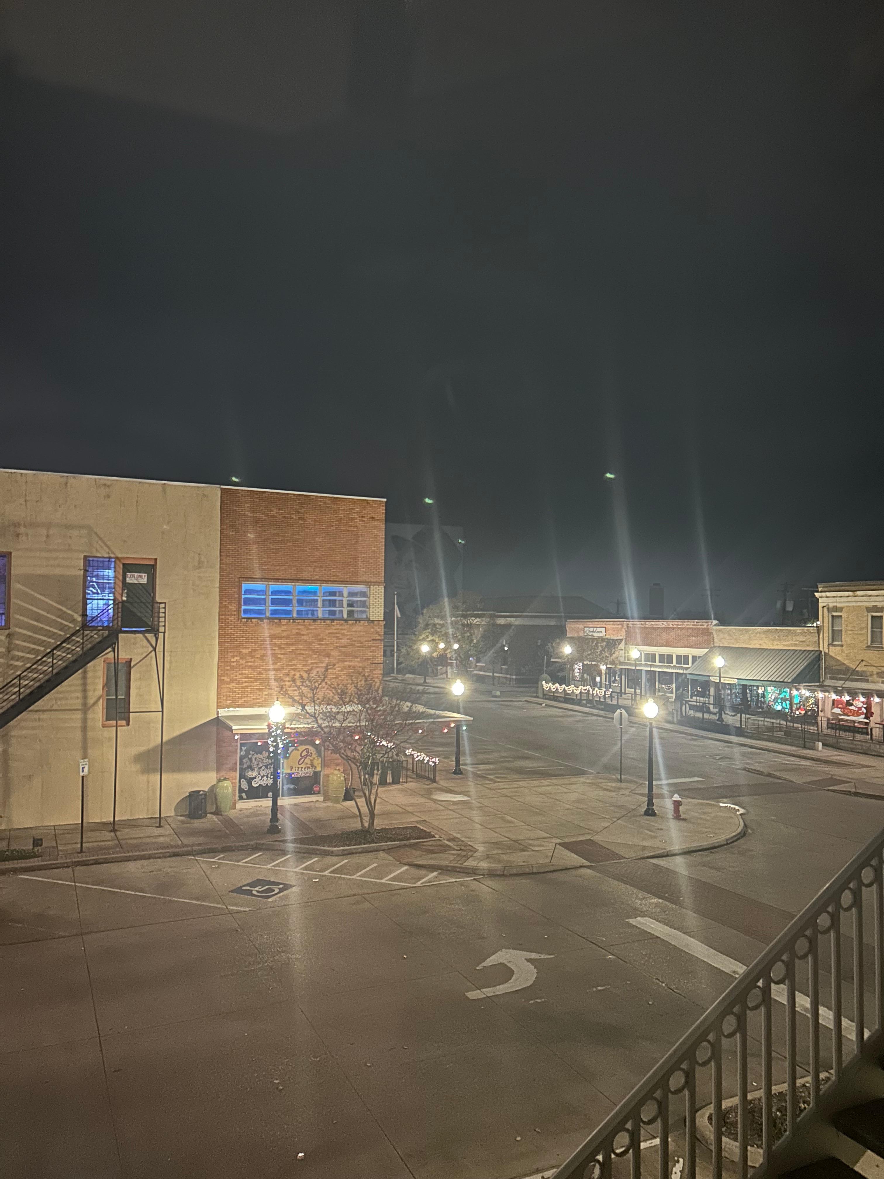 the view was so cute!