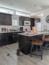 Well stocked kitchen