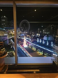 View from the bar