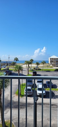 View from our balcony!