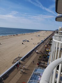 View south along coast.