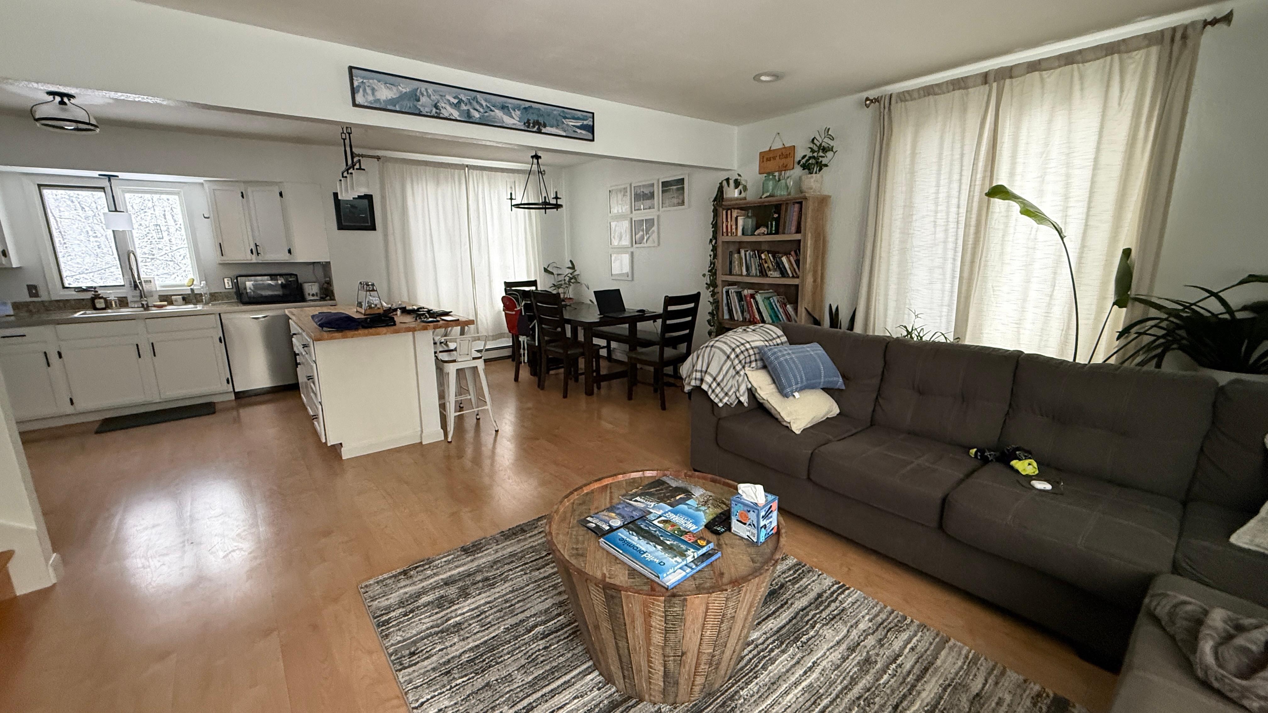 Open concept living room
