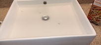 The sink was clogged up when we was trying to wash our hand it got clogged up it looked like someone messed it up before we got into the room