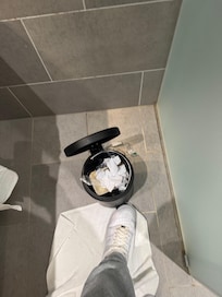 Déchet d’ancien client non vider