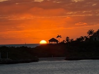 Sunset from the house