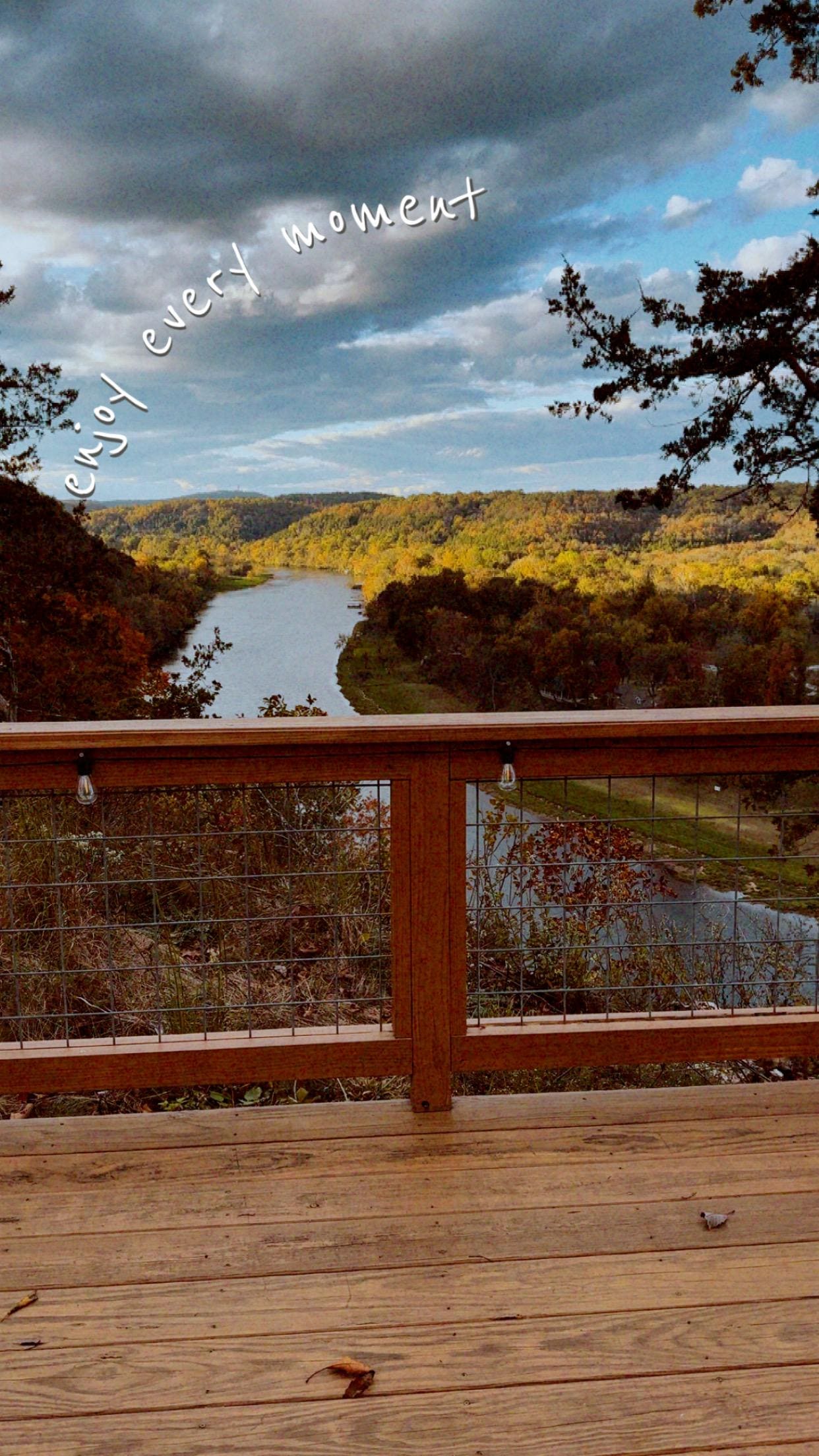 Gorgeous views right outside your door.
