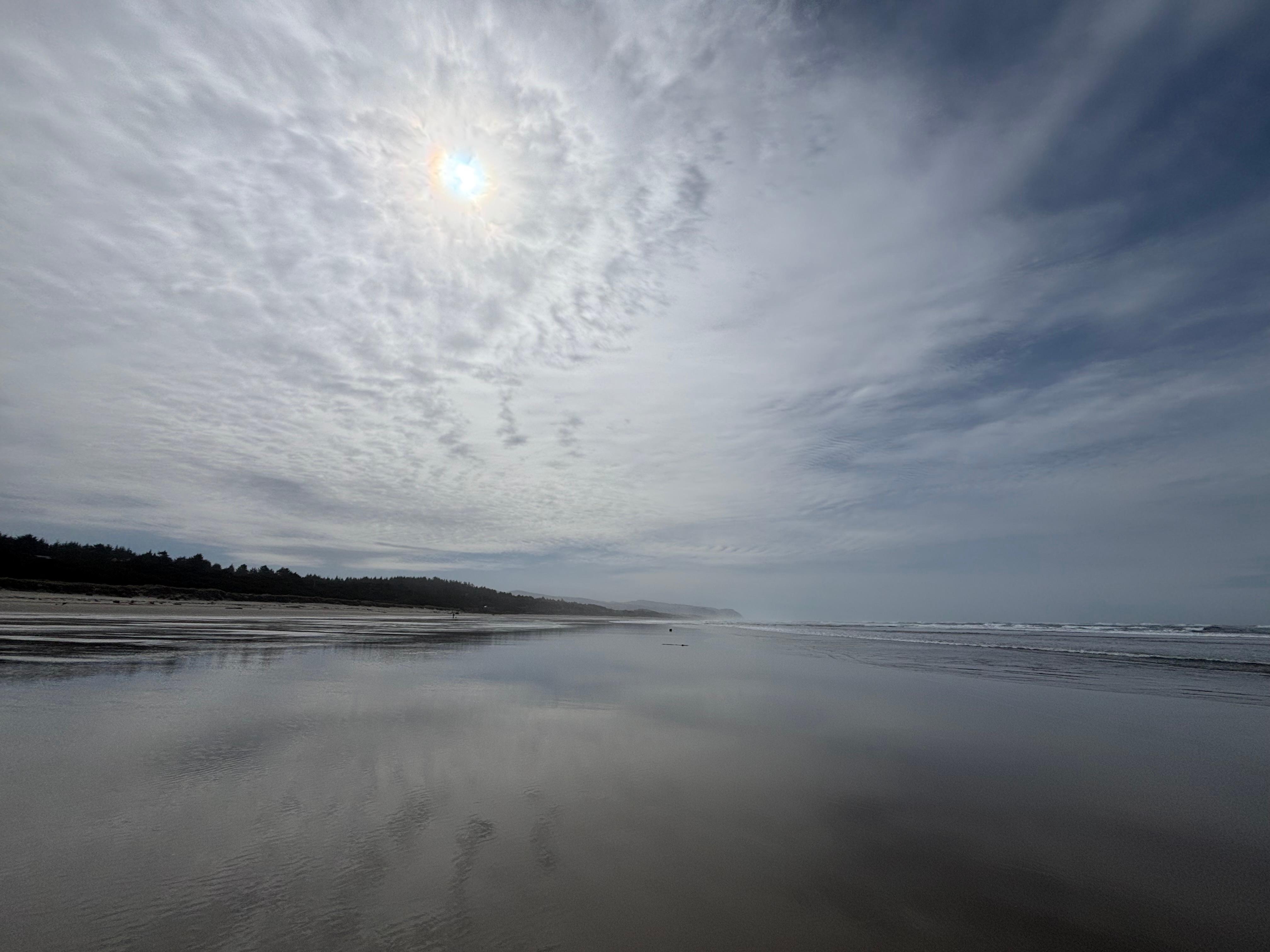 Beach accessed from near the house 
