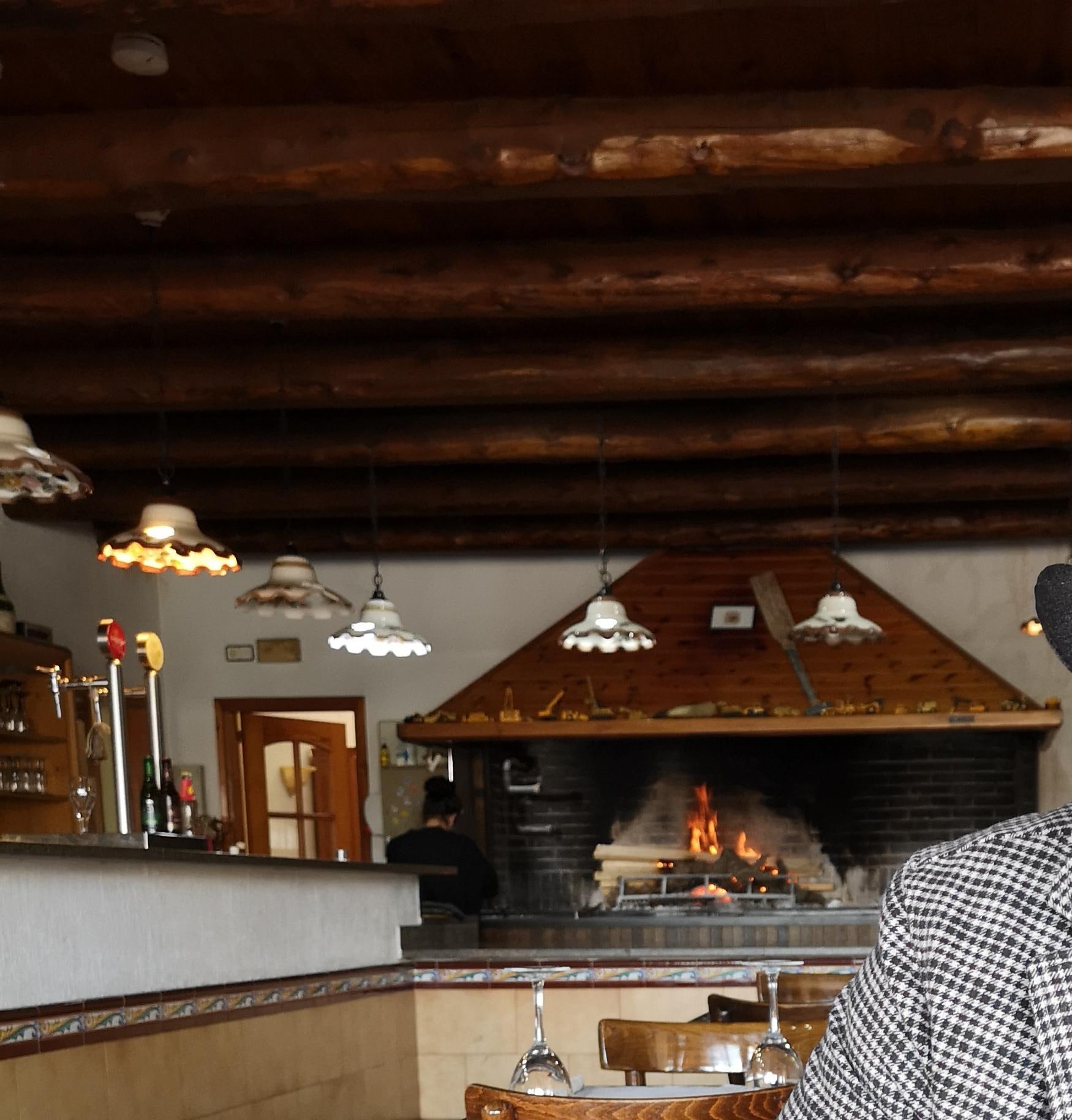 Den lokala restaurangen. 