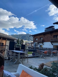 Terrasse du bar et du restaurant