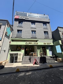 Hotel building.