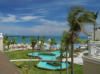 Typical beautiful Caribbean sky