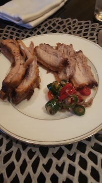 Dinner at club lounge