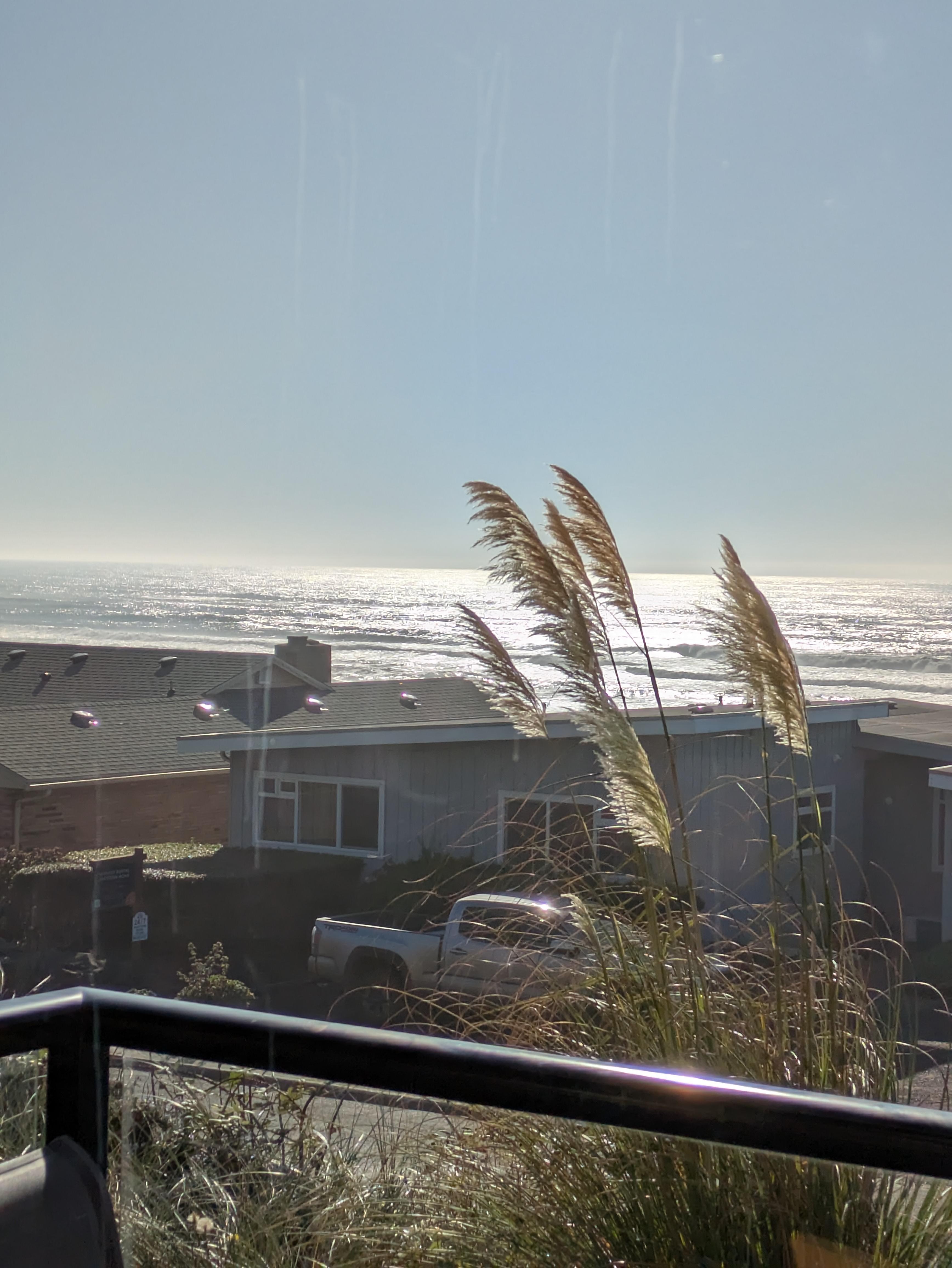 Street view from deck