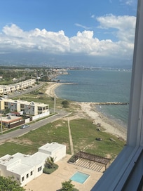 Taken from the apartment window.