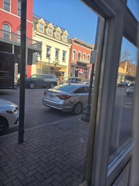 Street view through front window