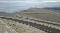 En route pour le sommet du mont Ventoux