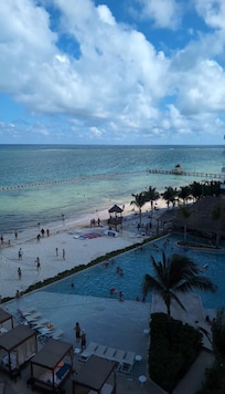 Evening view from room