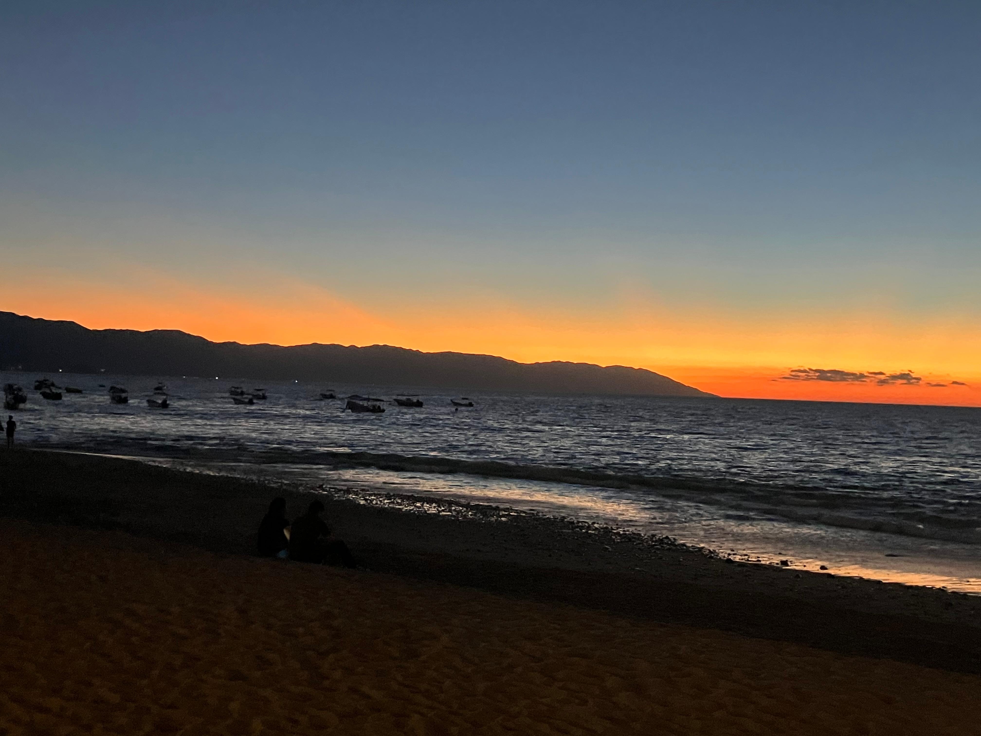 The sunsets in PV are amazing!