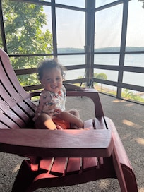 Grandson stopped by to enjoy as well❤️