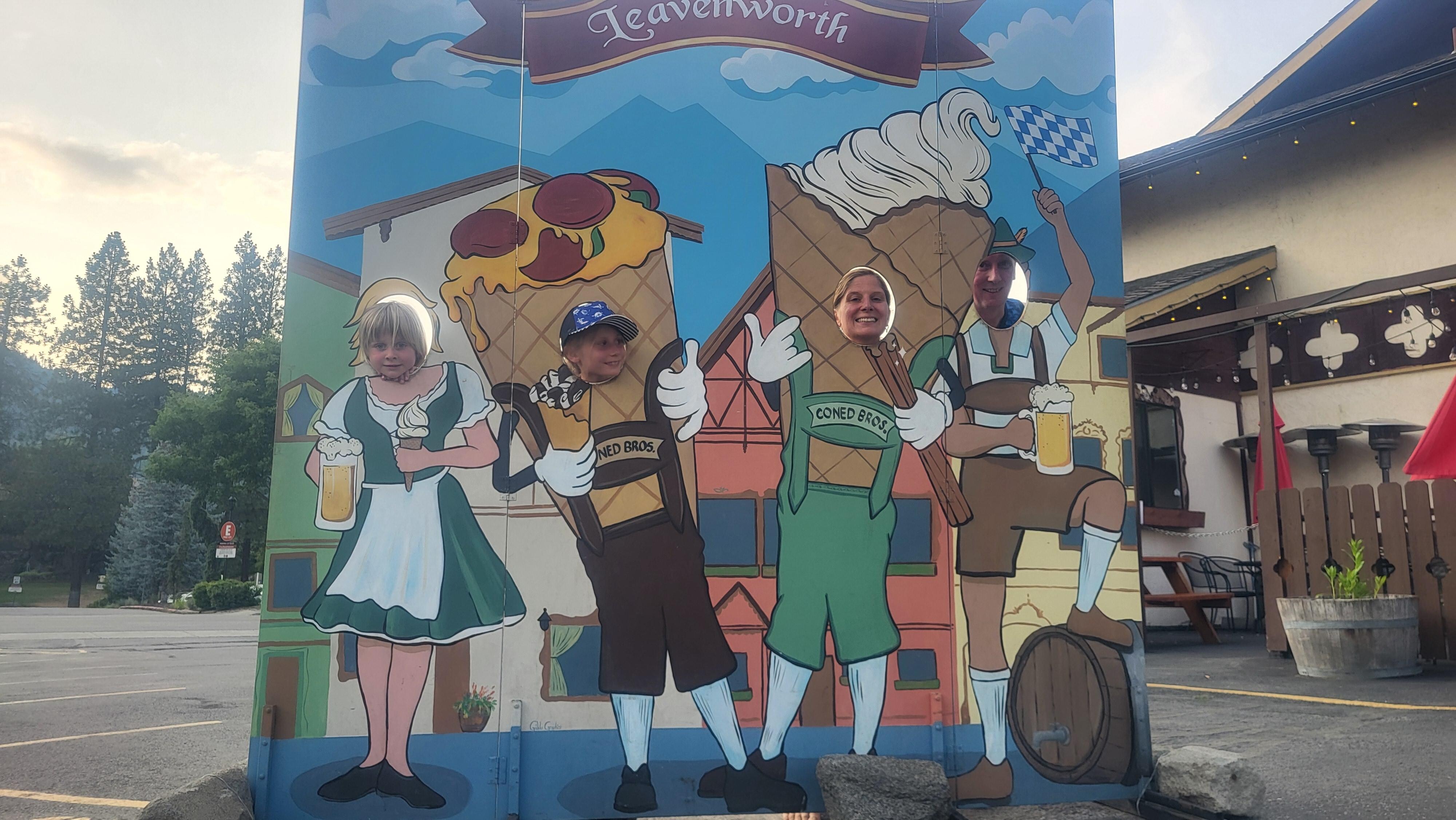 Making memories in Leavenworth.