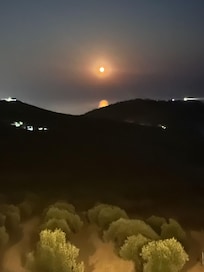 Full moon from back garden