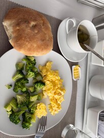 Muy rico el desayuno