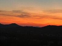 Sunrise from the deck