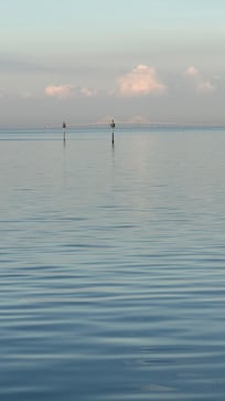 View of the Skyway Bridge from the master suite.