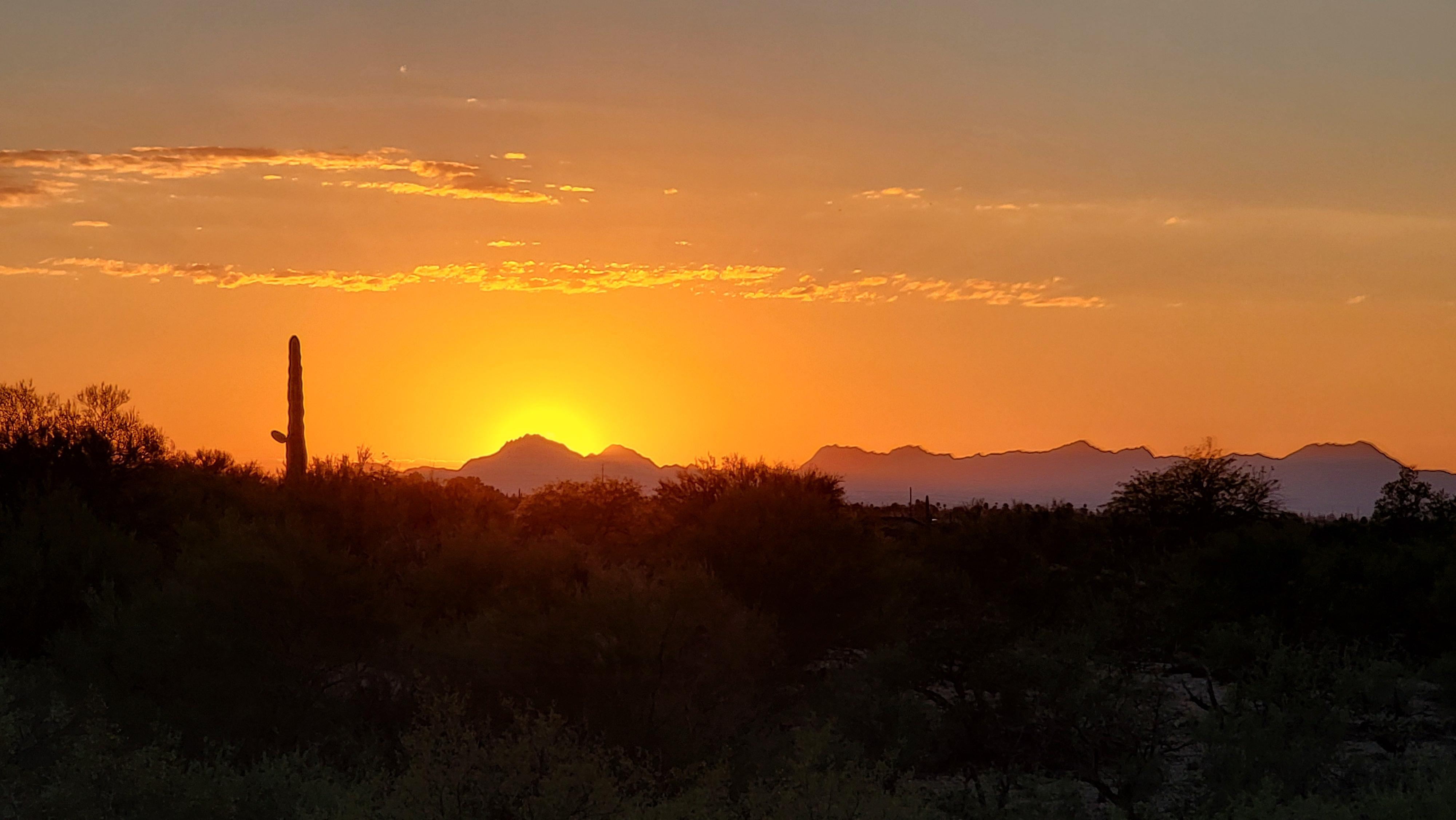 Daily sunsets were gorgeous 