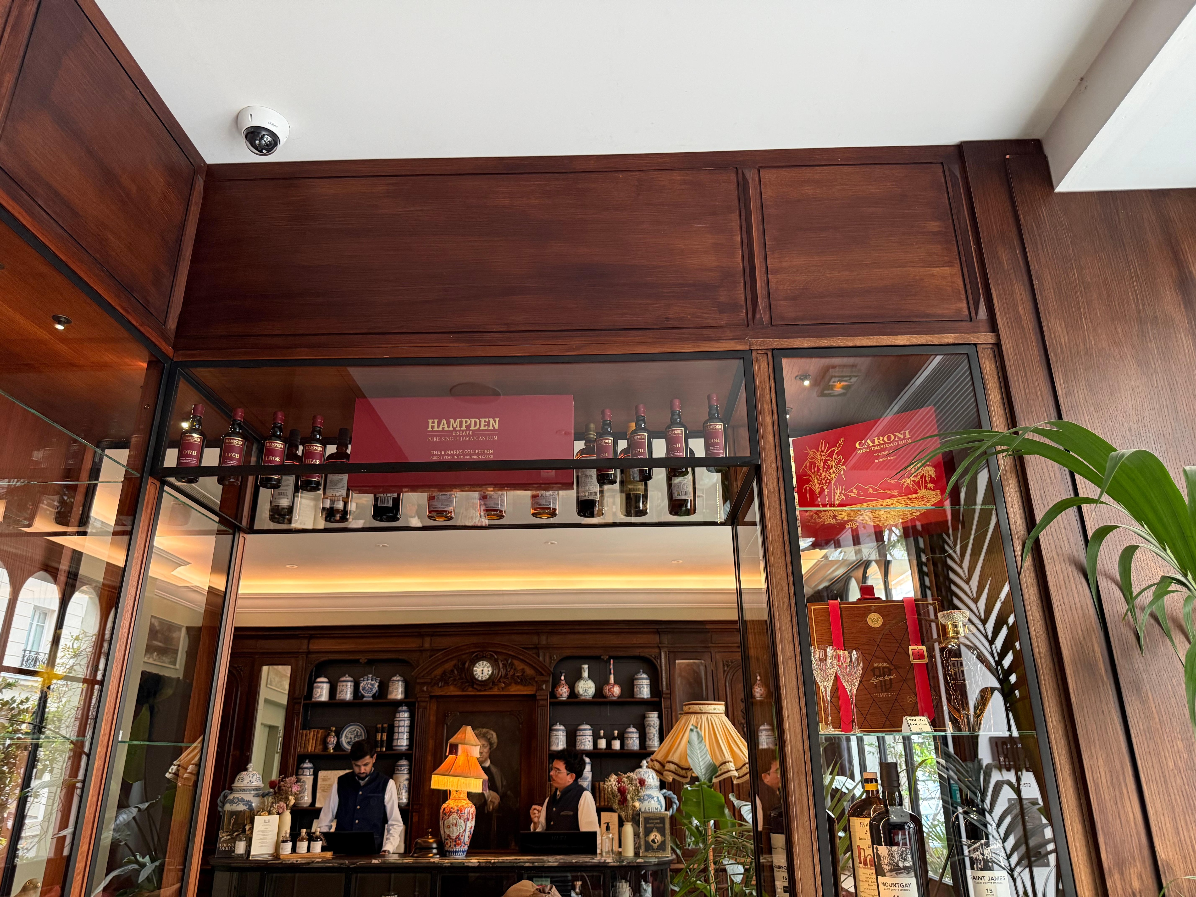 View of front desk from the Foyer