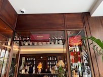 View of front desk from the Foyer