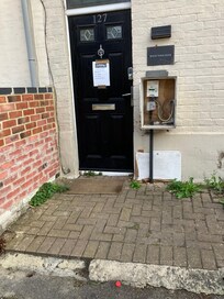 Front of building