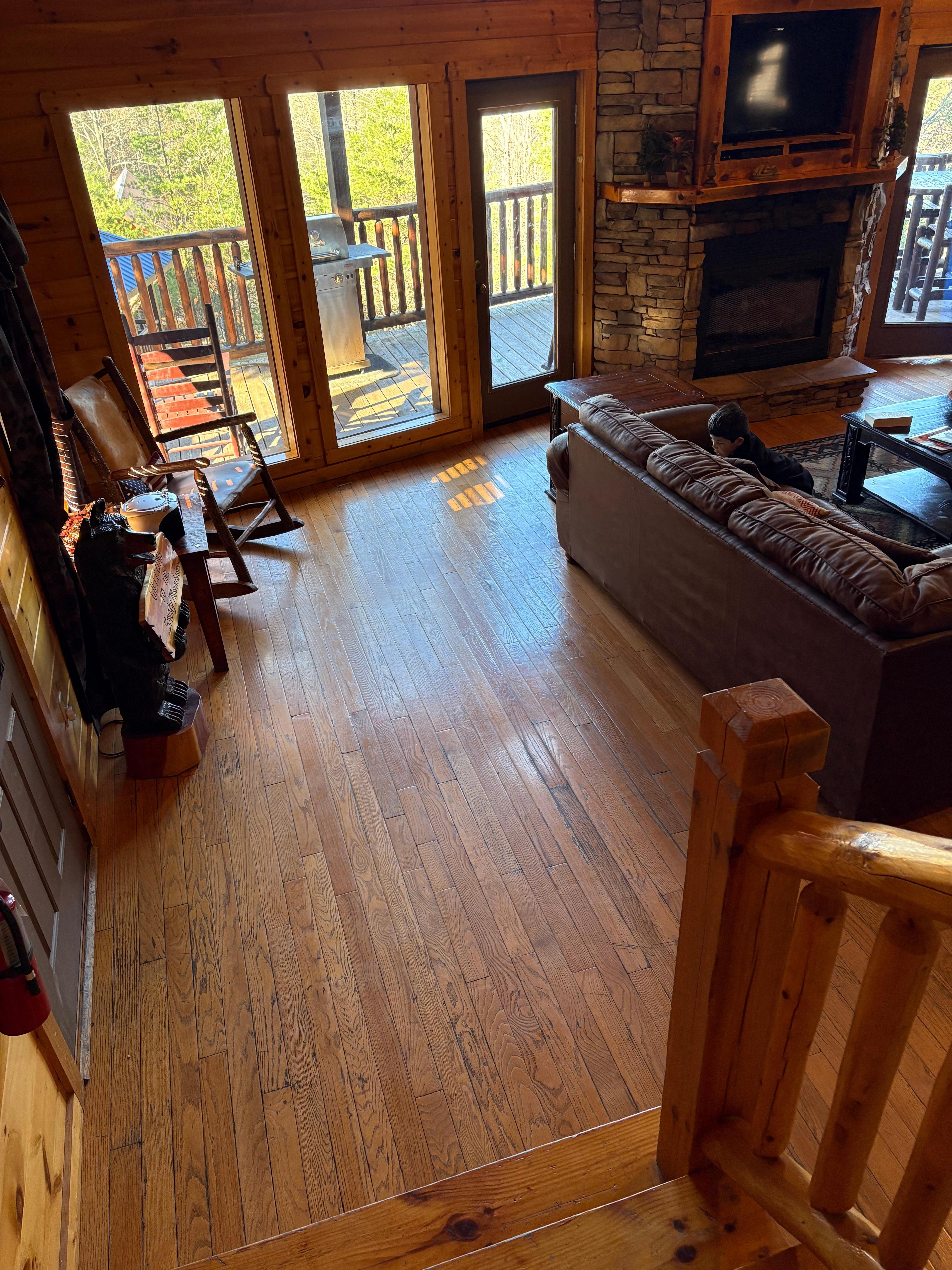 The main living area you walk into