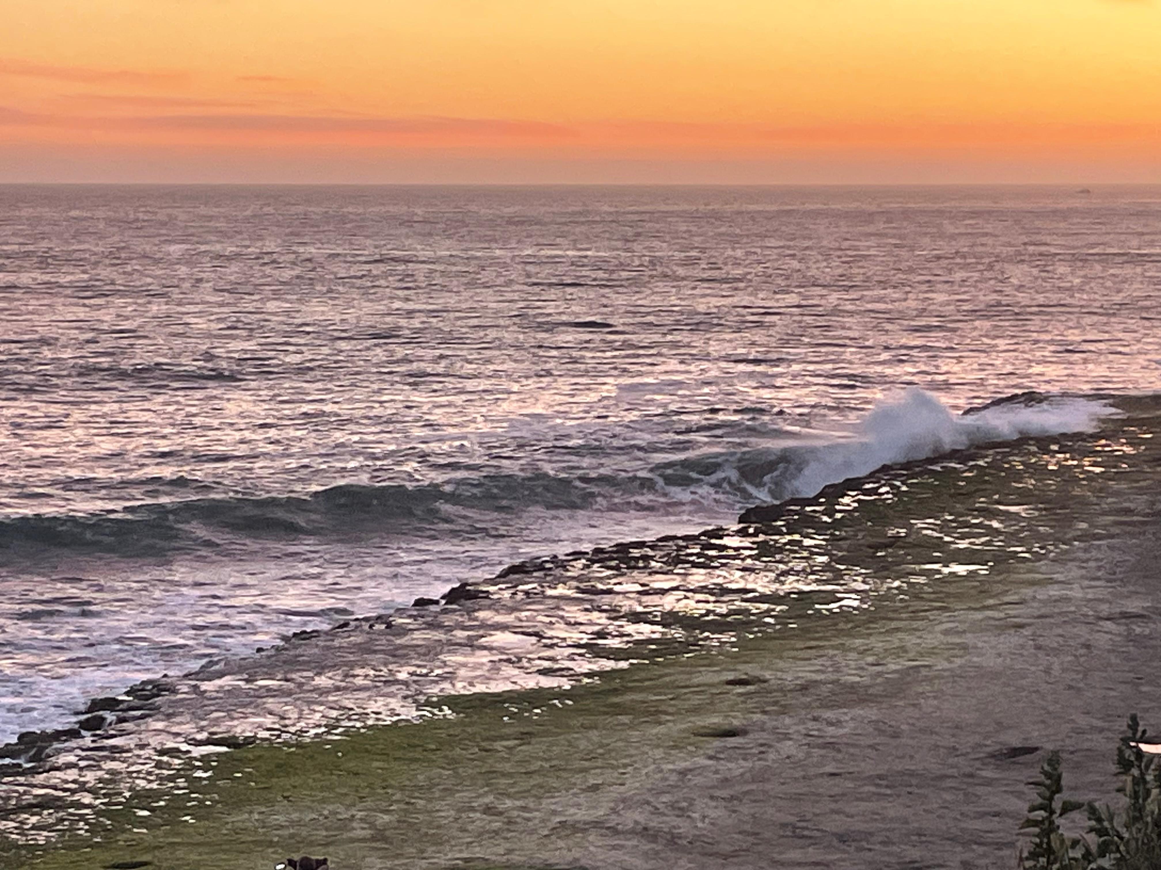 Sunset from the cliff