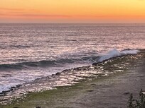 Sunset from the cliff