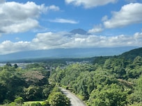 Fuji view from observation room