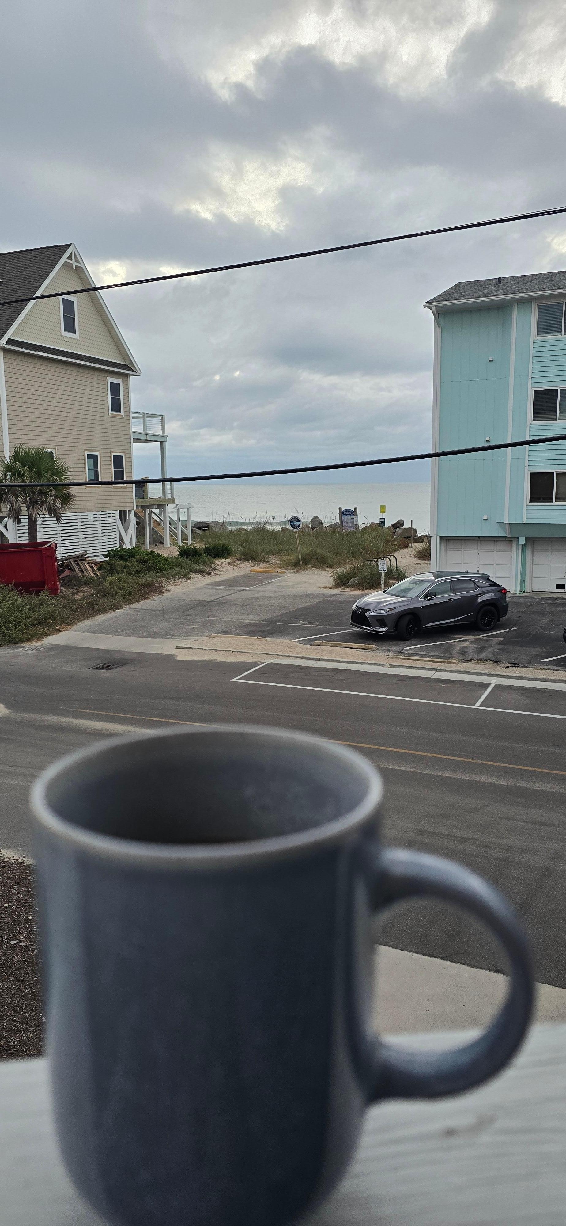 View from the balcony.