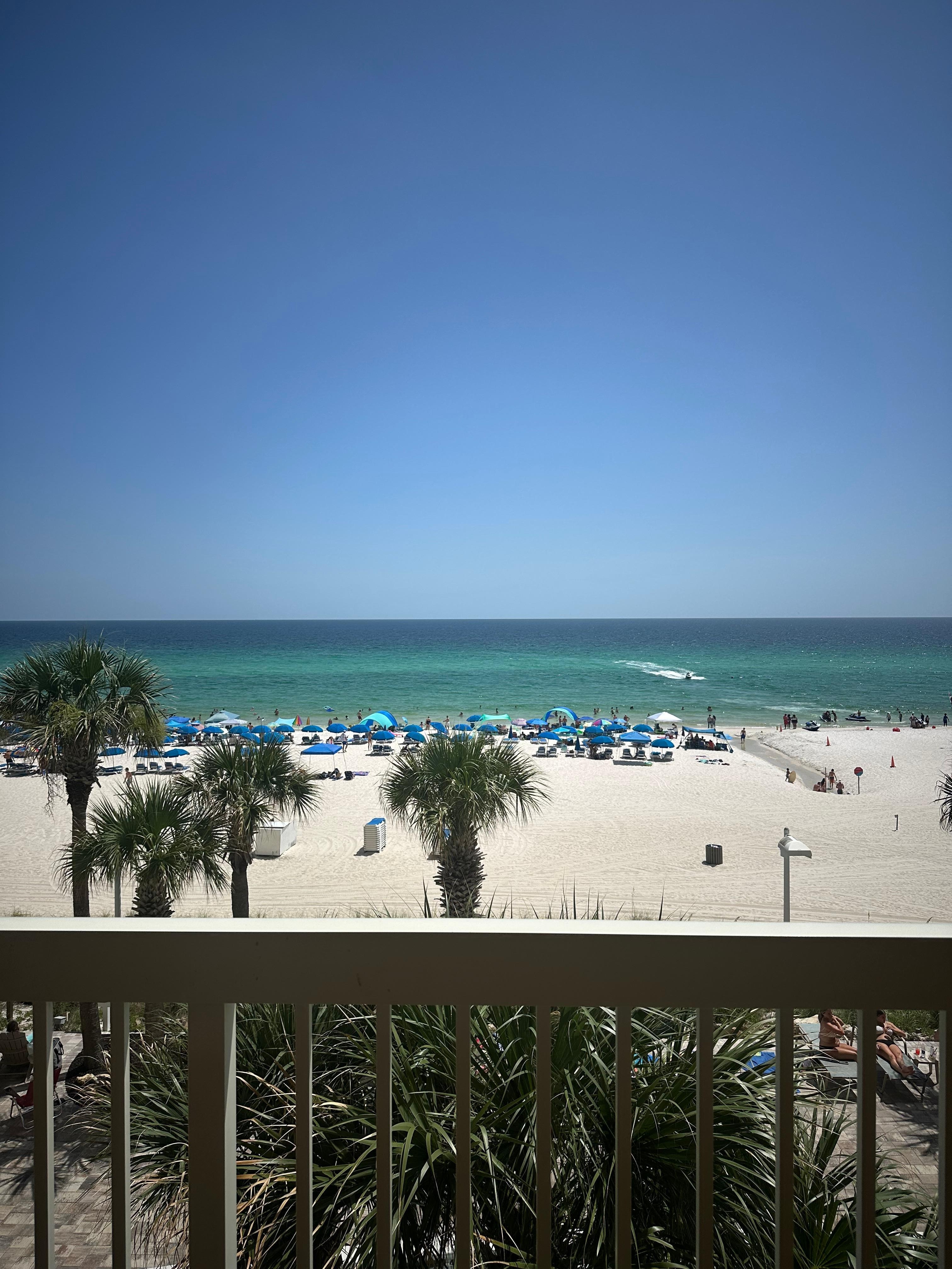 View from the balcony 