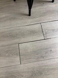 Floors separating and buckling