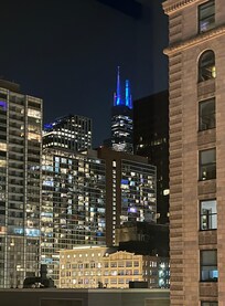 Also had a nice view of the Sears Tower (Willis Tower)