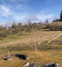 Aussicht aus dem Badezimmer heraus