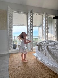 3rd Floor  bedroom with deck