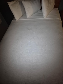 This was in the dark, picture dosent depict how dirty it really was. But you can still see it if you zoom in.
